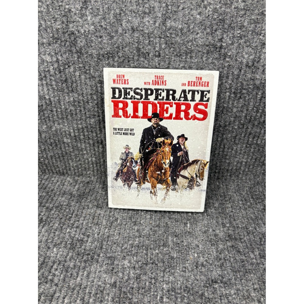 Desperate Riders DVD 2022 Western Trace Adkins Tom Berenger Lionsgate Slipcover